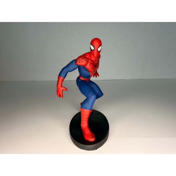 Disney Other - Marvel Spider-Man PVC Figure Disney Store 2015 Statue Figurine with Base